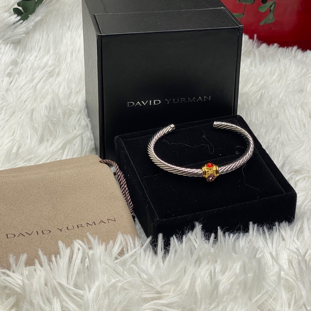 David Yurman Pink Tourmaline Rhodolite Garnet